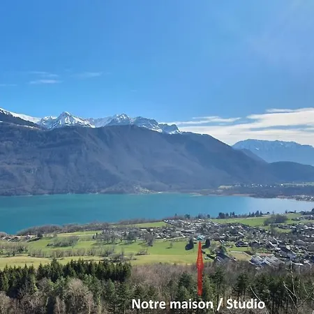Apartment A La Campagne Au Bout Du D'annecy Doussard